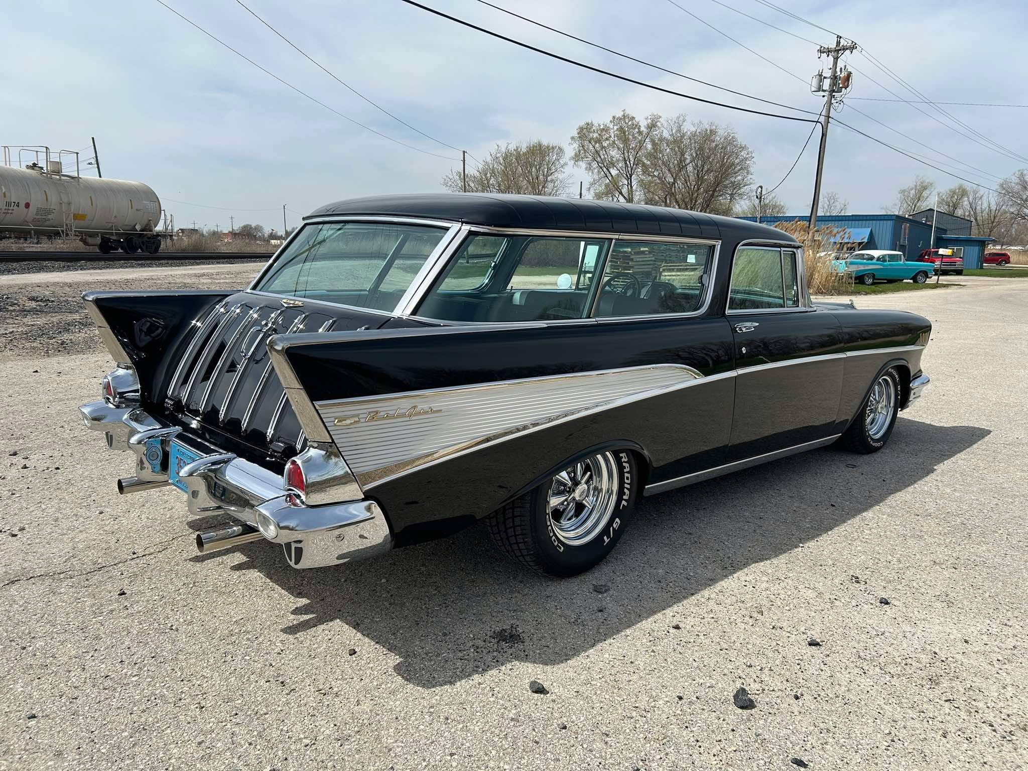 Rear three-quarter - 1957 Chevrolet Nomad